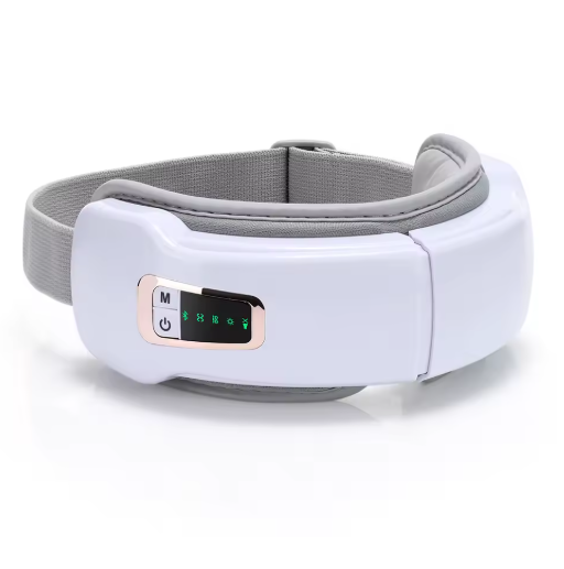 Foldable Eye Air Pressure Massager Airbag Vibration Massage Hot Compress Bluetooth Music Relieve Eye Dry Fatigue Smart Glasses